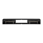 Scandi 70-Inch Floating TV Stand with Faux Rattan Doors