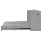 Queen Size Murphy Bed Wall Bed with drawer and a set of Sockets & USB Ports, Pulley Structure Design