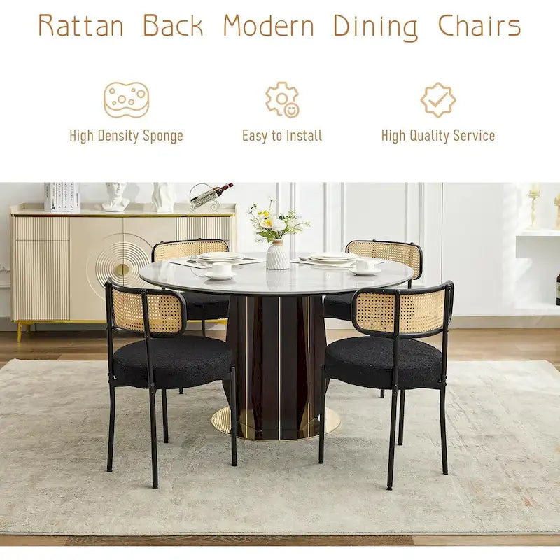 Mid-Century Modern Dining Chairs – Stylish & Comfortable Seating