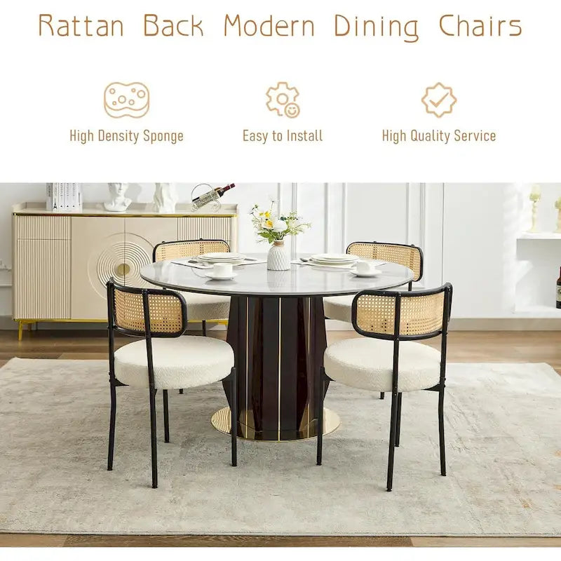 Mid-Century Modern Dining Chairs – Stylish & Comfortable Seating