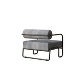 Living Room Corduroy Upholstered Accent Chair with Iron Frame