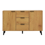 Modern Sideboard Buffet Cabinet – 2 Doors, 3 Drawers & Storage Shelves