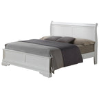 Louis Philippe Queen Panel Bed