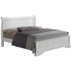 Louis Philippe Queen Panel Bed