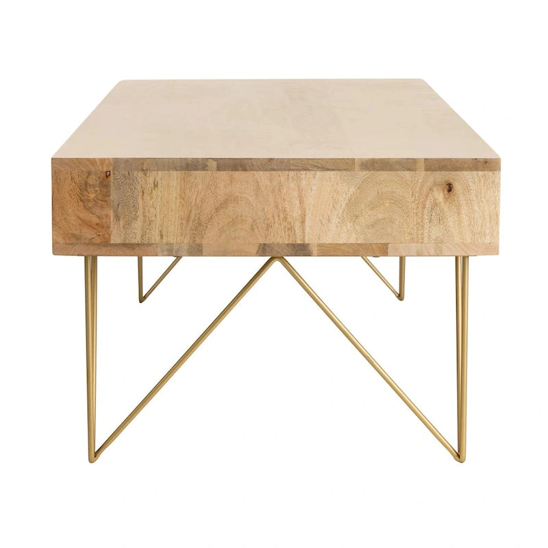 Living Room Coffee Table with 1 Drawer & 1 Shelf – Modern Storage