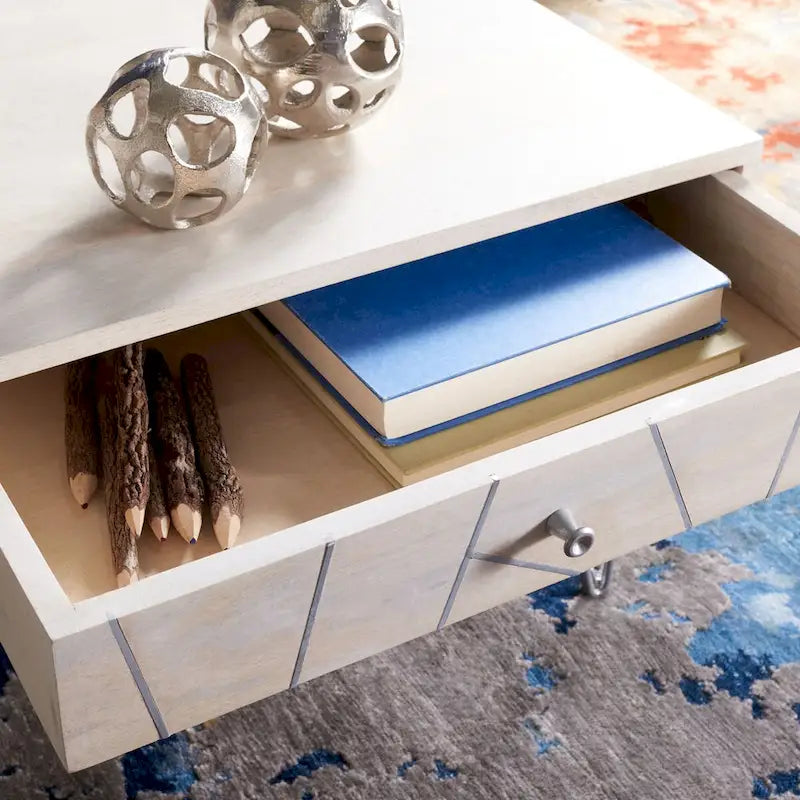 Living Room Coffee Table with 1 Drawer & 1 Shelf – Modern Storage