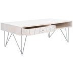 Living Room Coffee Table with 1 Drawer & 1 Shelf – Modern Storage