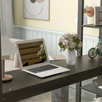 Full Loft Bed with Desk ,Shelves and Ladder