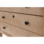 Modern Wood Lateral File, Storage File Drawer, Office File Drawer, Fully Assembled, Light Brown