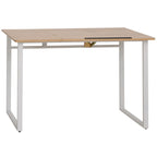 Modern Writing Table with Adjustable Tiltable Tabletop