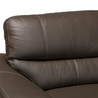 Modern Full Leather Sectional Sofa – Contemporary Living Room Seating