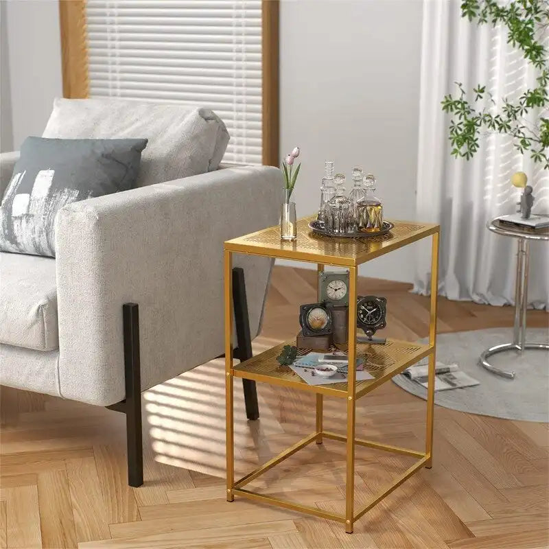 Standing Metal Shelf - 11.8D x 15.8W x 22.1H