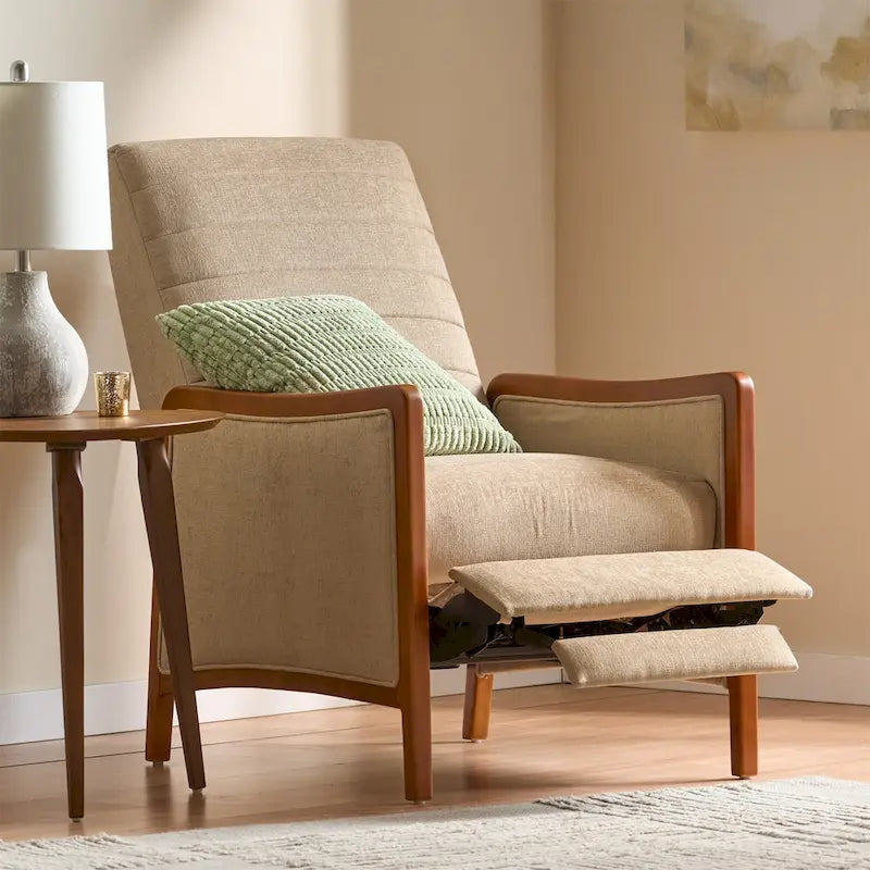 Fabric Recliner Chair – Comfortable Padded Lounge Seating
