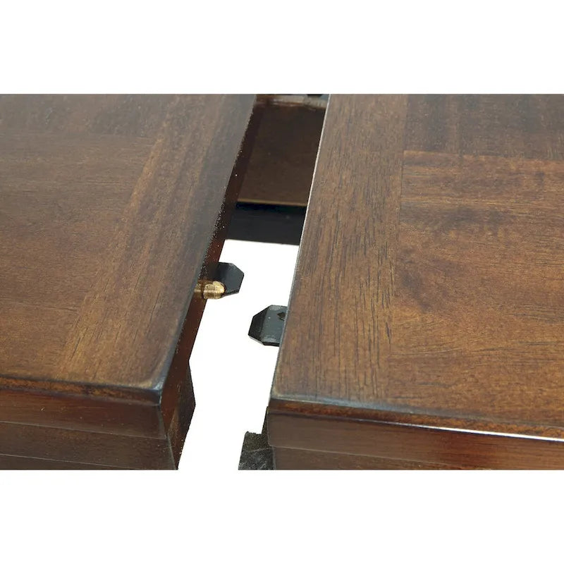 Medium Brown 8-Piece Counter Height Dining Set – Table & Chairs