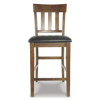 Medium Brown 8-Piece Counter Height Dining Set – Table & Chairs